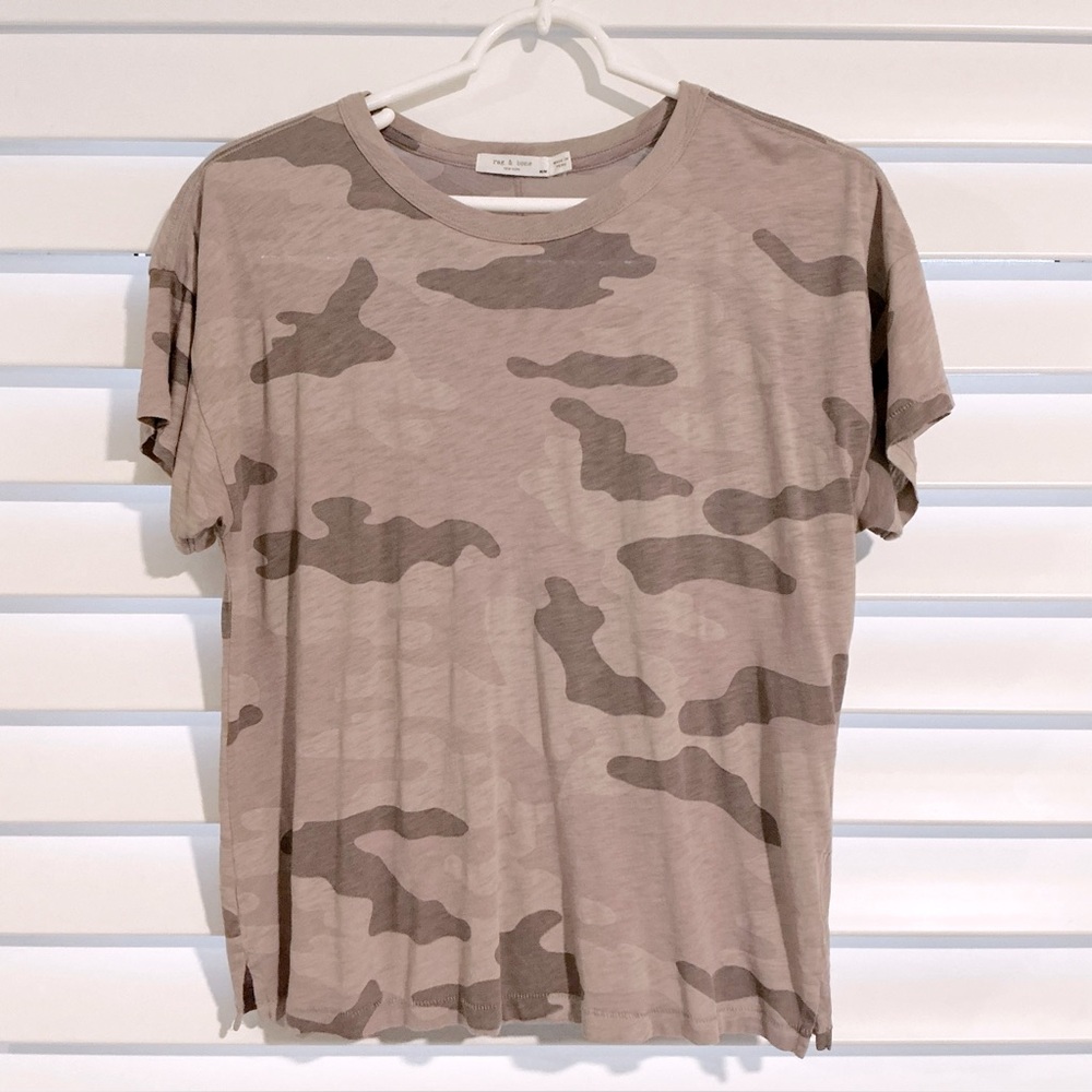 SALE TODAY rag & bone Camo T-Shirt Medium